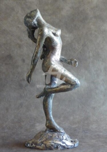 Scultura intitolato "La diva (bronze)" da Alain Ravaut, Opera d'arte originale