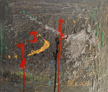 Peinture intitulée "Inconscient" par Alain Somma, Œuvre d'art originale, Acrylique Monté sur Châssis en bois