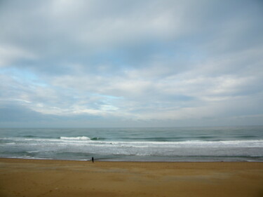 Fotografia intitulada "La plage" por Alan Barthe, Obras de arte originais, Fotografia digital