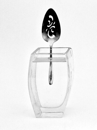Sculpture intitulée "Weightless (Silver…" par Alan Lawrence, Œuvre d'art originale, Résine