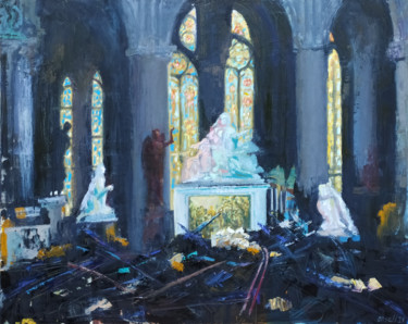 Rebirth Painting titled "Rebirth" by Alan Ansell, Original Art, Oil