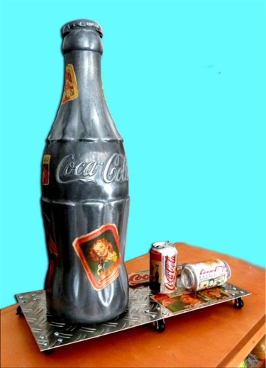 Painting titled "Big COKE" by Alan Berg, Original Artwork