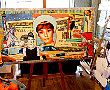 Digital Arts titled "AUDREY cadre Alumin…" by Alan Berg, Original Artwork