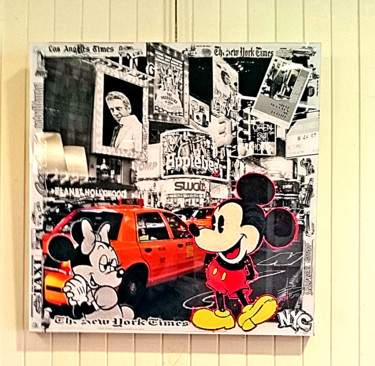 Arts numériques intitulée "Mickey & Minnie" par Alan Berg, Œuvre d'art originale