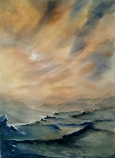 Highland View Painting titled "Highland View" by Alan Harris, Original Art, Oil