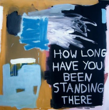 Painting titled "How Long Have You B…" by Alan Taylor Jeffries, Original Artwork, Oil