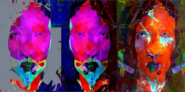 Digitale Kunst mit dem Titel "The Power of Red Re…" von Alan Stecker, Original-Kunstwerk, 2D digitale Arbeit