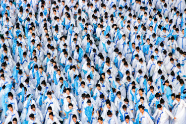 "White and blue ladi…" başlıklı Fotoğraf Alban Luherne tarafından, Orijinal sanat, Dijital Fotoğrafçılık