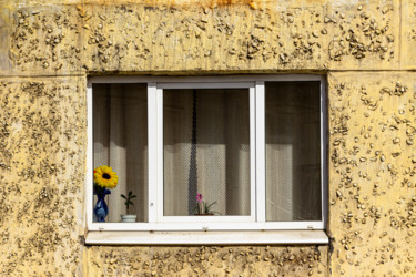 Photography titled "Zapoliarny window -…" by Alban Luherne, Original Artwork, Non Manipulated Photography