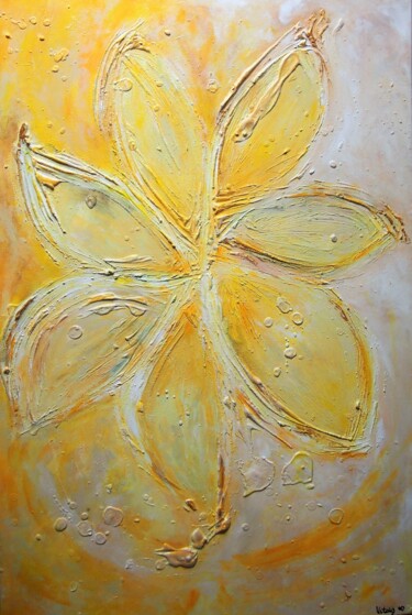 Peinture intitulée "ETOILE D'OR" par Albane-Charlotte Vitalis, Œuvre d'art originale, Acrylique