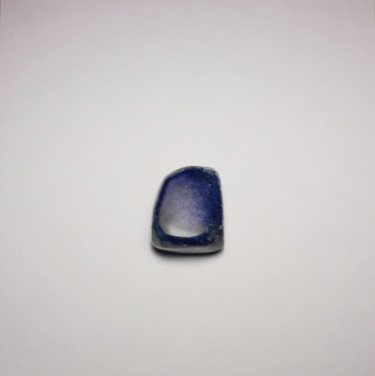 Коллажи под названием "Monochrome au bleu…" - Albanne Cannet, Подлинное произведение искусства, Камень