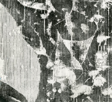 Printmaking titled "Scrash Map I" by Albanne Cannet, Original Artwork, Linocuts