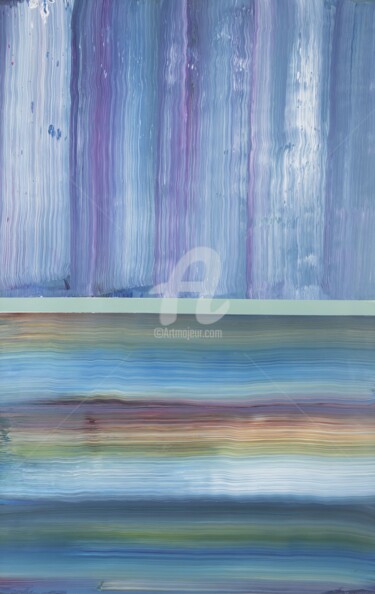 Malarstwo zatytułowany „Horizontes” autorstwa Albert Alcol Costa, Oryginalna praca, Akryl Zamontowany na Inny sztywny panel