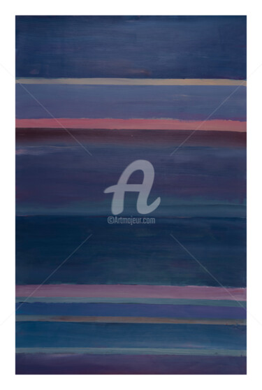 Pintura titulada "Serie Horizon" por Albert Alcol Costa, Obra de arte original, Acrílico Montado en Panel de madera