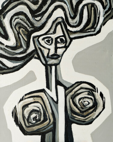 Mujer desnuda con sombrero en blanco y negro 1 "Mujer desnuda con s…" başlıklı Tablo Albert Cruells tarafından, Orijinal sanat, Petrol Ahşap Sedye çerçevesi üzerine monte…