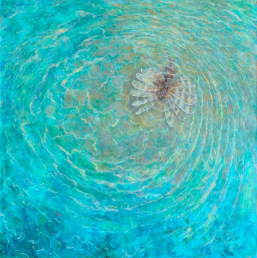 Malerei mit dem Titel "On the Reef (№3)" von Albert Safiullin, Original-Kunstwerk, Öl