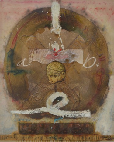 Pintura titulada "ICONO VII" por Albert Casals, Obra de arte original, Otro