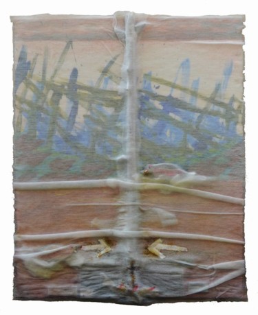 Pintura titulada "Boira natura 1" por Albert Casals, Obra de arte original, Otro