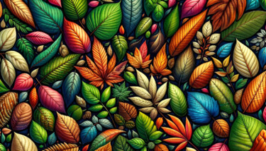 Digital Arts titled "Nature's Mosaic: A…" by Alberto Capitani, Original Artwork, AI generated image