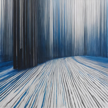 Digital Arts titled "Depth in Motion: Ab…" by Alberto Capitani, Original Artwork, AI generated image