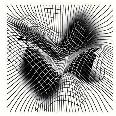Arts numériques intitulée "Fluid Dynamics in M…" par Alberto Capitani, Œuvre d'art originale, Image générée par l'IA