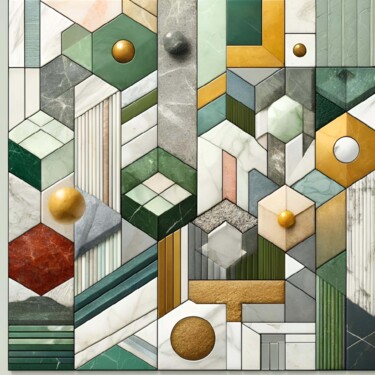 Arts numériques intitulée "Organic Sophisticat…" par Alberto Capitani, Œuvre d'art originale, Image générée par l'IA