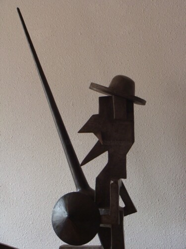 Escultura intitulada "Don Quijote" por Alberto Kissola, Obras de arte originais, Outro