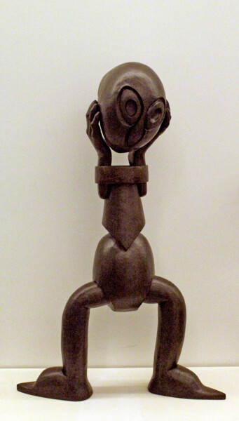 Skulptur mit dem Titel "Melancolia" von Alberto Kissola, Original-Kunstwerk, Andere