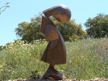 「Anjo」というタイトルの彫刻 Alberto Kissolaによって, オリジナルのアートワーク, その他