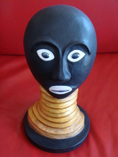 Sculpture titled "Espiral dourada" by Alberto Kissola, Original Artwork, Other