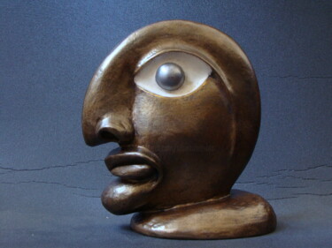 Escultura titulada "Olho de Hórus" por Alberto Kissola, Obra de arte original, Otro