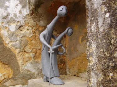 Sculpture titled "The age of love" by Alberto Kissola, Original Artwork, Other