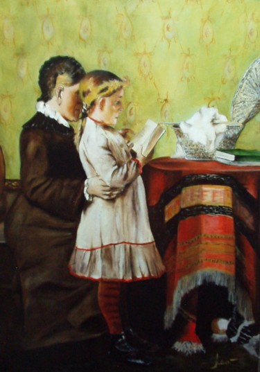 Pittura intitolato "silvestro-lega-la-l…" da Alberto Mauri, Opera d'arte originale