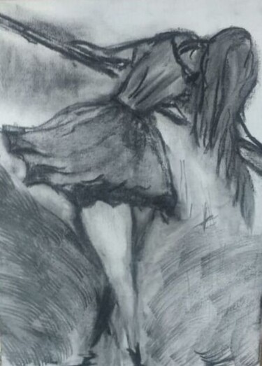 Pintura titulada "Bailarina de vidro" por Alberto Zappia, Obra de arte original, Oleo