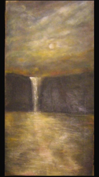Painting titled "chute" by Alberto Bertti, Original Artwork