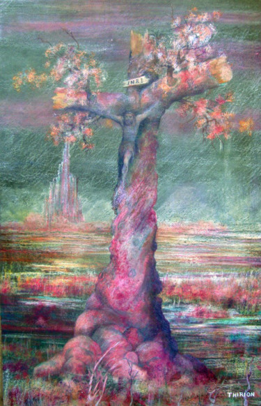 Art Prints of Las Cruces,New Mexico Painting titled "Art Prints of Las C…" by Alberto Thirion: Christian Artist And Ecologist, Original Art, Oil