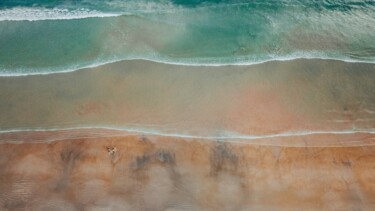 Painting titled "Beach" by Albert Serino, Original Artwork, Acrylic
