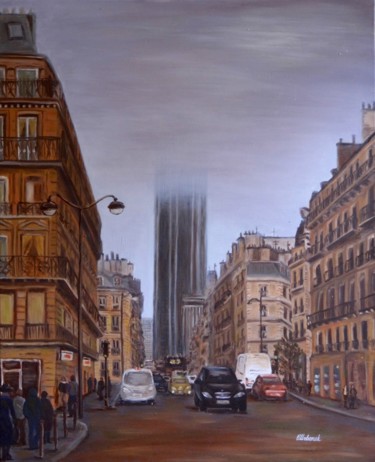 Disappearance Peinture intitulée "Disappearance" par Albina Urbanek, Œuvre d'art originale, Huile