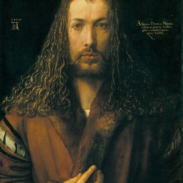 Albrecht Dürer Image de profil Grand