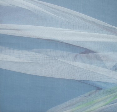 Pintura titulada "vento" por Aldo Carnevale, Obra de arte original, Fibra textil