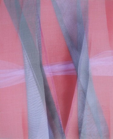 Pintura titulada "Rosso" por Aldo Carnevale, Obra de arte original, Fibra textil Montado en Bastidor de camilla de madera