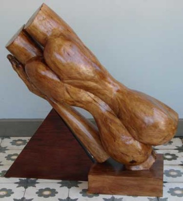 Escultura intitulada "União" por Alceo Luiz De Costa Dcosta, Obras de arte originais