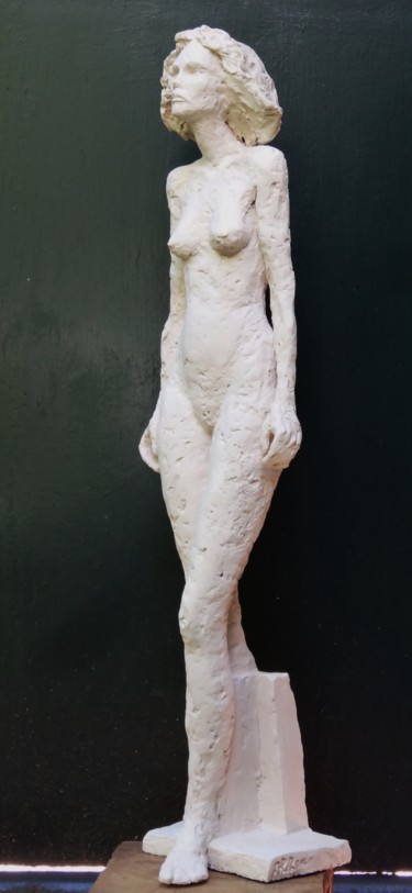 Sculpture titled "Paula debout" by Alchen, Original Artwork
