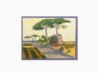 Peinture intitulée "Italie (huile ) (45…" par Alain Delafosse, Œuvre d'art originale