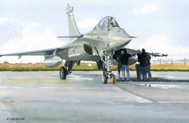 Peinture intitulée "rafale" par Alain Delafosse, Œuvre d'art originale, Autre