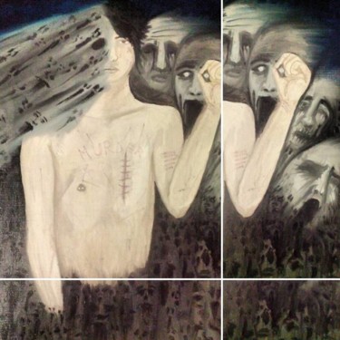 Pintura titulada "Fases" por Aldo Lopez, Obra de arte original, Oleo