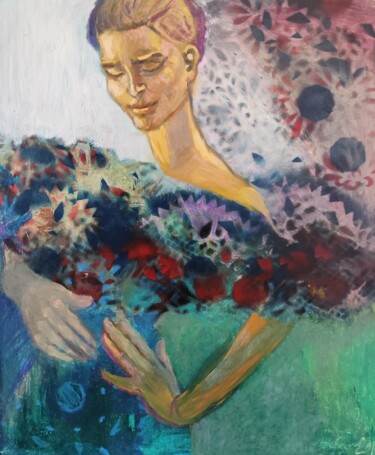 Malarstwo zatytułowany „Sewilla” autorstwa Aldona Zając, Oryginalna praca, Olej