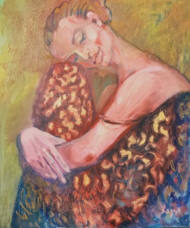 Malerei mit dem Titel "Dżet" von Aldona Zając, Original-Kunstwerk, Öl