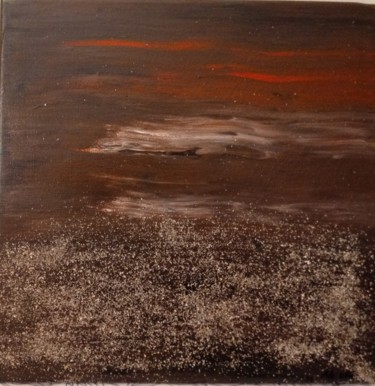 "Notte nel deserto" başlıklı Tablo Ale Olla tarafından, Orijinal sanat, Akrilik