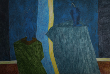 Картина под названием "Натюрморт с двумя с…" - Алексей Филиппов, Подлинное произведение искусства